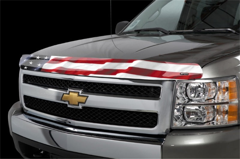 Stampede 2007-2013 Chevy Silverado 1500 Vigilante Premium Hood Protector - Flag