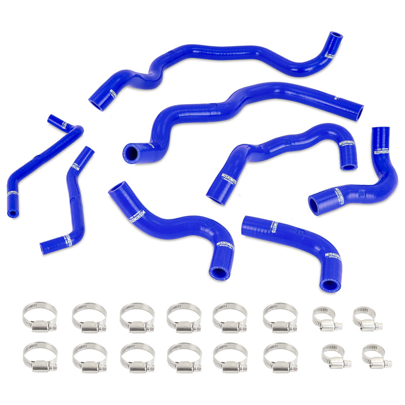 Mishimoto 2016+ Infiniti Q50/Q60 3.0T Ancillary Coolant Hose Kit - Blue