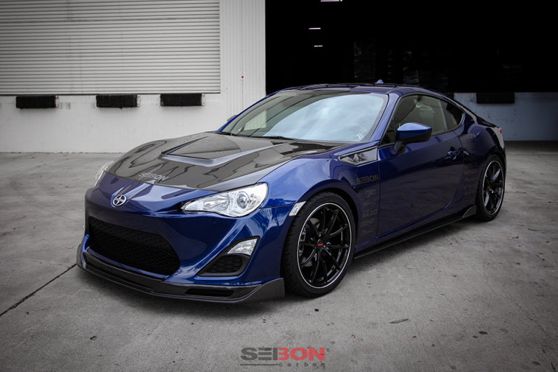 Seibon 12-13 BRZ/FRS VS Style Carbon Fiber Hood