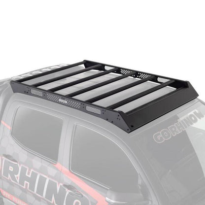 Go Rhino 16-23 Toyota Tacoma DC Ceros Low Profile Roof Rack - Tex. Blk