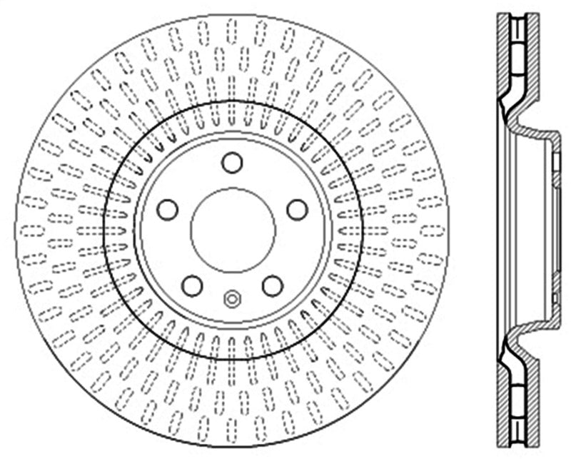 StopTech Slotted Sport Brake Rotor