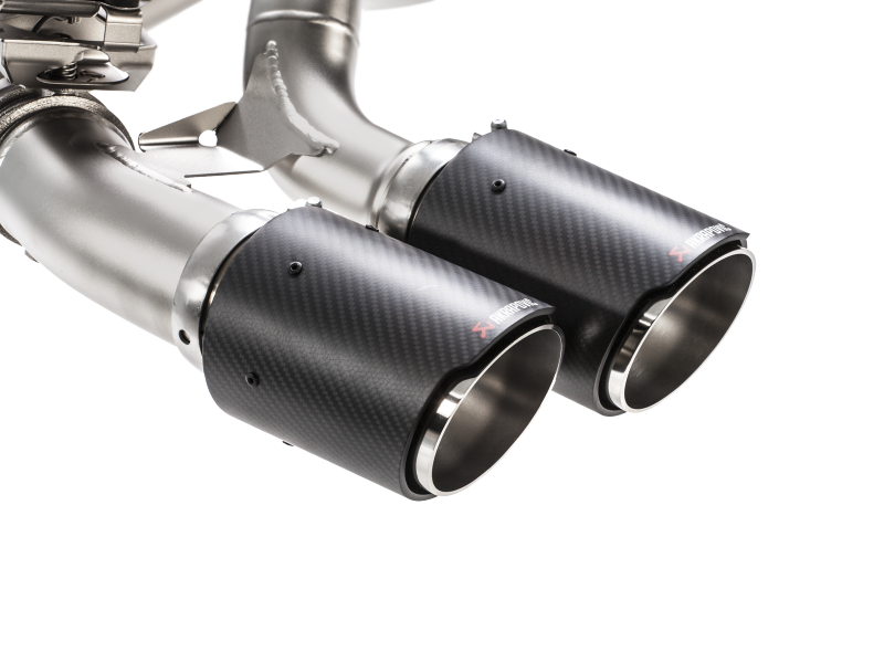 Akrapovic 16-17 BMW M2 F87 (Excl M2 Competition) Evolution Line Cat Back (Titanium) w/Carbon Tips