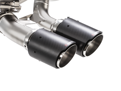 Akrapovic 16-17 BMW M2 F87 (Excl M2 Competition) Evolution Line Cat Back (Titanium) w/Carbon Tips