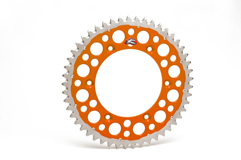 Renthal 2021 KTM 300 EXC CKD BR Rear Twinring - Orange 520-52P Teeth