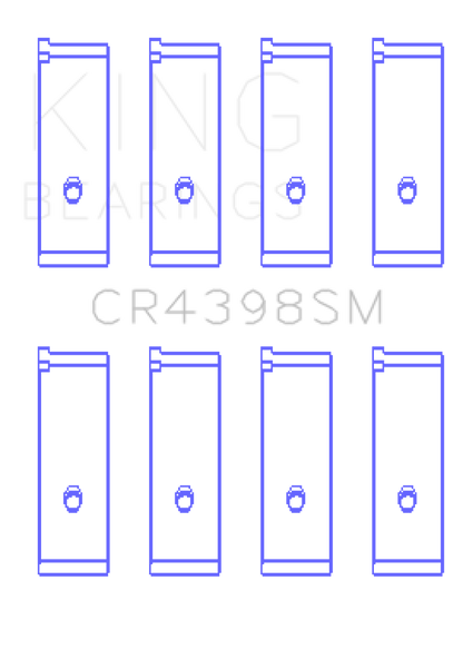 King Honda L13A4/L15A Connecting Rod Bearing Set