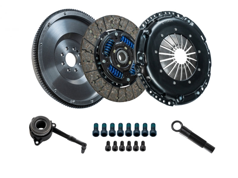 DKM Clutch 2.0 VW/Audi A3 TSI 8 Bolt Motor OE Style MA Clutch Kit w/Flywheel (258 ft/lbs Torque)