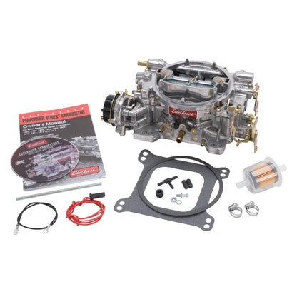 Edelbrock Carburetor Performer Series 4-Barrel 600 CFM Electric Choke Satin Finish