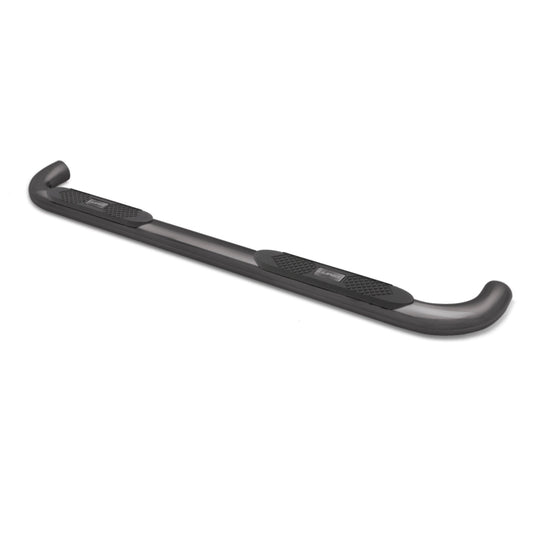 Lund 2019 Chevy Silverado 1500 Crew Cab 4in. Oval Curved Steel Nerf Bars - Black