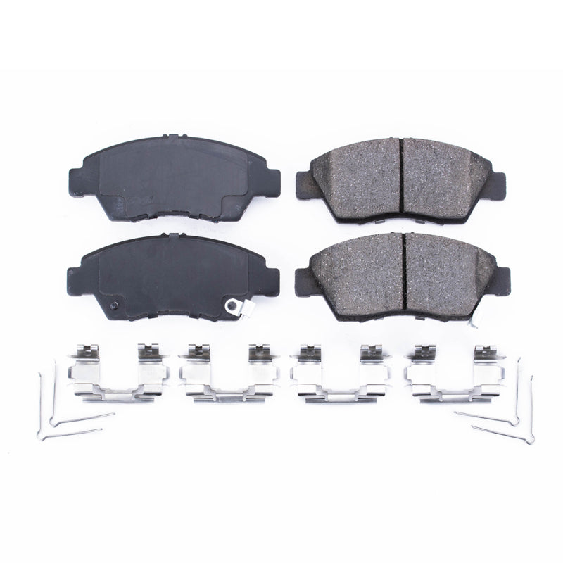 Power Stop 13-14 Acura ILX Front Z17 Evolution Ceramic Brake Pads w/Hardware