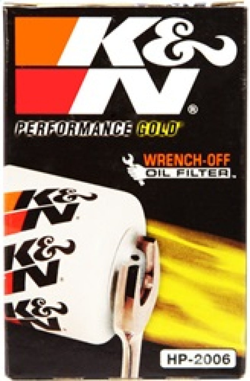 K&N Universal Performance Gold Oil Filter