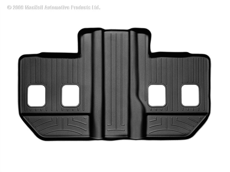 WeatherTech 07-13 Cadillac Escalade ESV Rear FloorLiner - Black