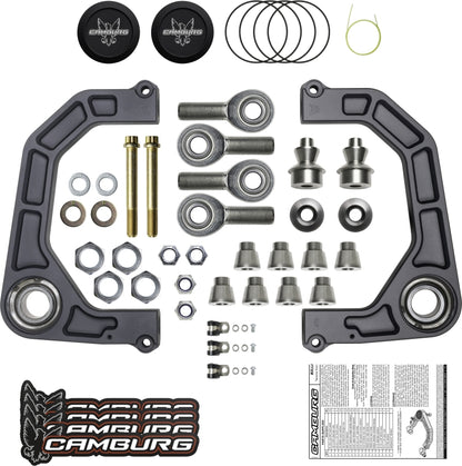 Camburg Toyota Tacoma 05-23 / 4-Runner 03-23 / FJ 07-14 KINETIK V2 Billet Uniball Upper Arms