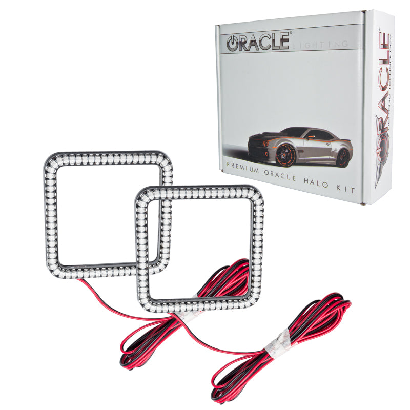 Oracle Ford F-250/350 05-07 LED Fog Halo Kit - White SEE WARRANTY