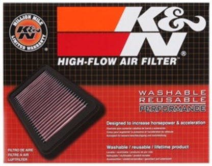 K&N 2017 Hyundai Elantra L4-20L F/I Replacement Drop In Air Filter