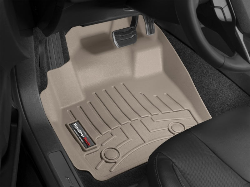 WeatherTech 07-13 GMC Sierra Front FloorLiner - Tan