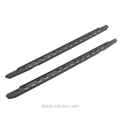 Go Rhino RB30 Slim Line Running Boards 48in. - Tex. Blk (Boards ONLY/Req. Mounting Brackets)