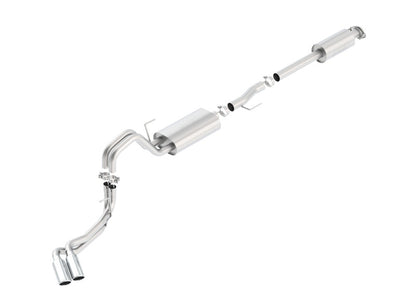 Borla 15-16 Ford F-150 3.5L EcoBoost Ext. Cab Std. Bed Catback Exhaust S-Type Truck Side Exit