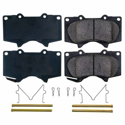 Power Stop 2021 Toyota Tacoma Front Z17 Evo Ceramic Brake Pads w/Hardware