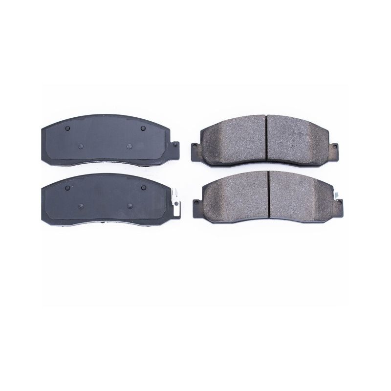 Power Stop 08-11 Ford F-250 Super Duty Front Z16 Evolution Ceramic Brake Pads