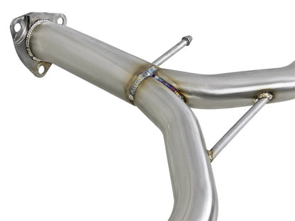 aFe Takeda 2.25-1.75in 304 SS Axle-Back Exhaust w/ Black Tips 13-17 Honda Accord Sport Sedan I4-2.4L