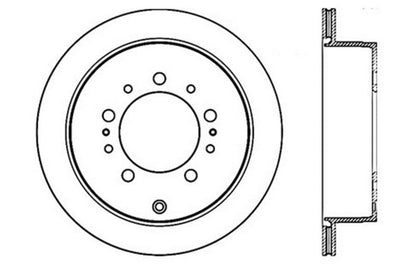 StopTech Slotted & Drilled Sport Brake Rotor