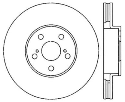 Stoptech 01-05 Toyota Celica GT & GT-S/05-09 Scion tC Front CRYO-STOP Rotor