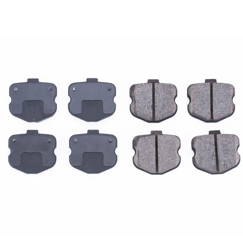 Power Stop 06-13 Chevrolet Corvette Rear Z16 Evolution Ceramic Brake Pads