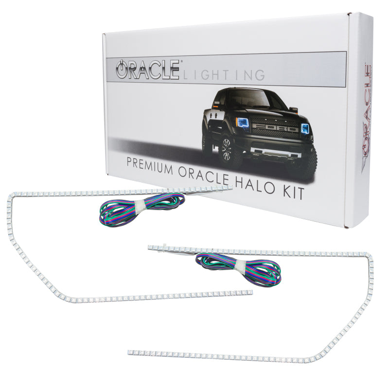 Oracle Ford F-150/Raptor 09-14 Perimeter Halo Kit - ColorSHIFT w/ Simple Controller SEE WARRANTY