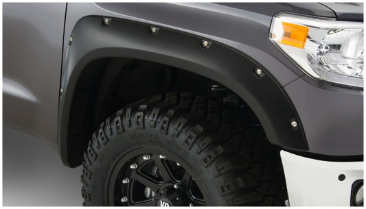 Bushwacker 14-18 Toyota Tundra Pocket Style Flares 2pc - Black