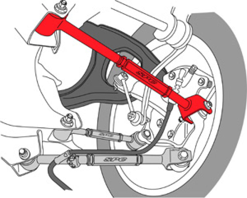 SPC Performance 08-10 Honda Accord/09-10 Acura TSX/TL Rear Adjustable Camber Arm