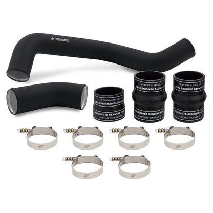 Mishimoto 17-19 GM 6.6L L5P Hot-Side Pipe and Boot Kit Wrinkle Black