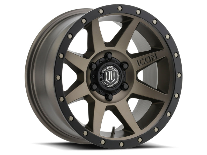 ICON Rebound 18x9 6x5.5 25mm Offset 6in BS 95.1mm Bore Bronze Wheel