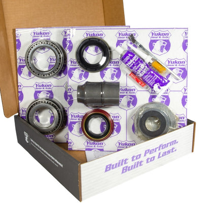 Yukon 9.75in Ford 3.73 Rear Ring & Pinion Install Kit 2.53in OD Axle Bearings and Seal