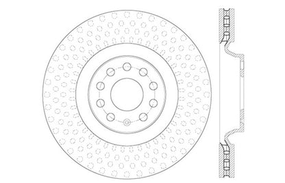 StopTech Slotted & Drilled Sport Brake Rotor