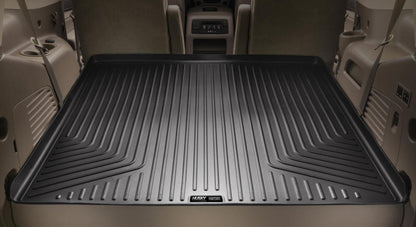 Husky Liners 10-12 Toyota 4Runner WeatherBeater Black Rear Cargo Liner (Folded 3rd Row)