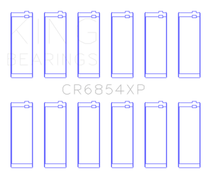 King BMW 95 M3 S50830 (Size STD) Performance Rod Bearing Set