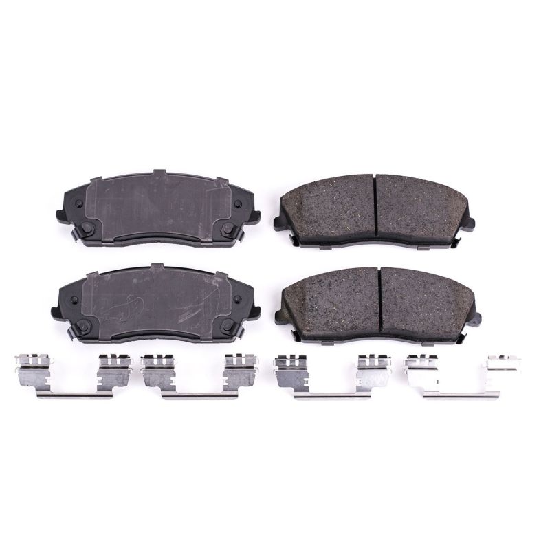 Power Stop 05-22 Chrysler 300 Front Z17 Evo Ceramic Brake Pad w/Hardware