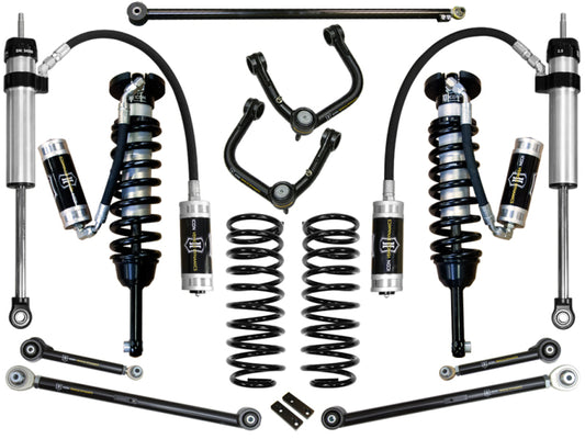 ICON 2010+ Toyota FJ/4Runner 0-3.5in Stage 6 Suspension System w/Tubular Uca