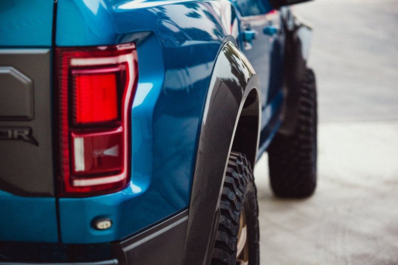 Anderson Composites 17-18 Ford Raptor Type-Wide Fender Flares (Rear)