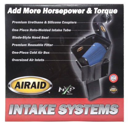 Airaid 05-07 Ford F-250/350 6.8L V-10 CAD Intake System w/o Tube (Dry / Blue Media)