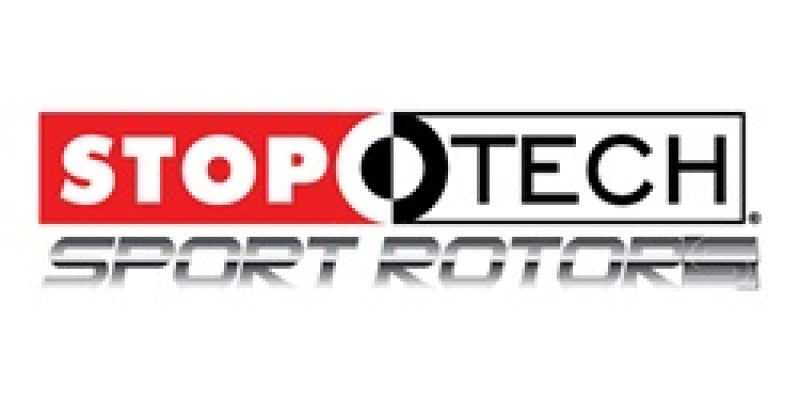 StopTech Slotted Sport Brake Rotor 2014 Honda Accord V6 Front Left