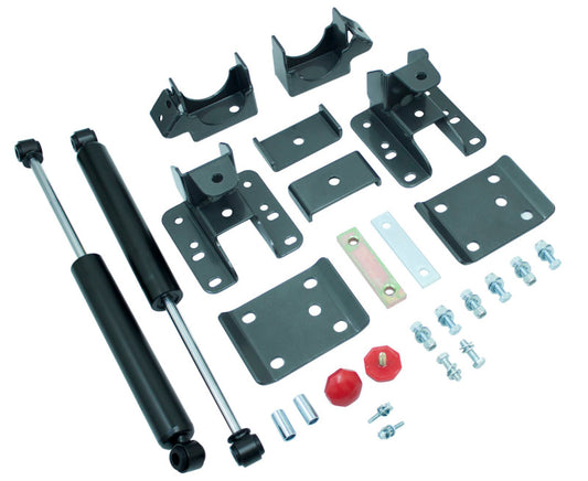 MaxTrac 07-16 GM C/K1500 2WD/4WD 5-6in Rear Adj. Lowering Flip Kit