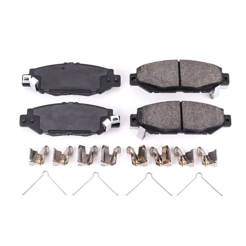 Power Stop 93-97 Lexus GS300 Rear Z17 Evolution Ceramic Brake Pads w/Hardware