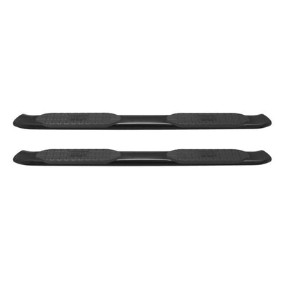 Westin 2005-2018 Toyota Tacoma Double Cab PRO TRAXX 5 Oval Nerf Step Bars - Black