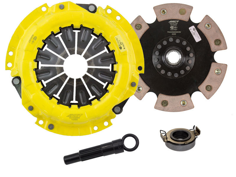 ACT 1991 Geo Prizm XT/Race Rigid 6 Pad Clutch Kit