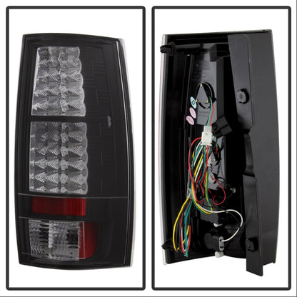 Spyder Chevy Suburban/GMC Yukon/Yukon Denali 07-14 LED Tail Lights Blk ALT-YD-CSUB07-LED-BK