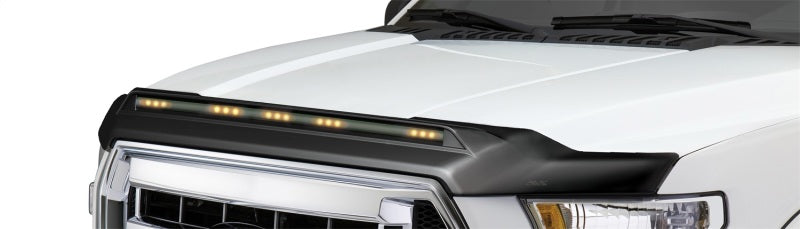 AVS 2019 Ford Ranger Aeroskin Low Profile Light Shield - Black