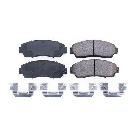 Power Stop 07-12 Acura RDX Front Z17 Evolution Ceramic Brake Pads w/Hardware