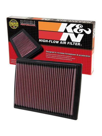 K&N 00-09 Hyundai Coupe/Elantra/Tiburon/Tucson / 05-10 Kia Drop In Air Filter