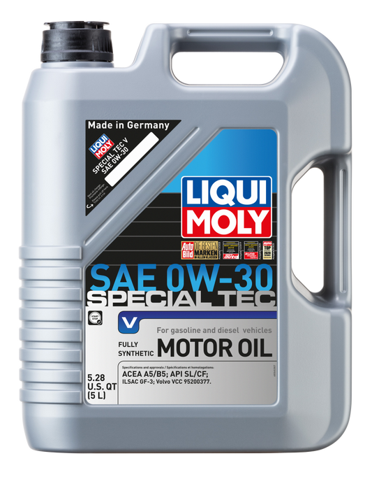 LIQUI MOLY 5L Special Tec V Motor Oil SAE 0W30